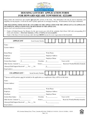 Help File for Filling Police Housing Lottery Application Form.